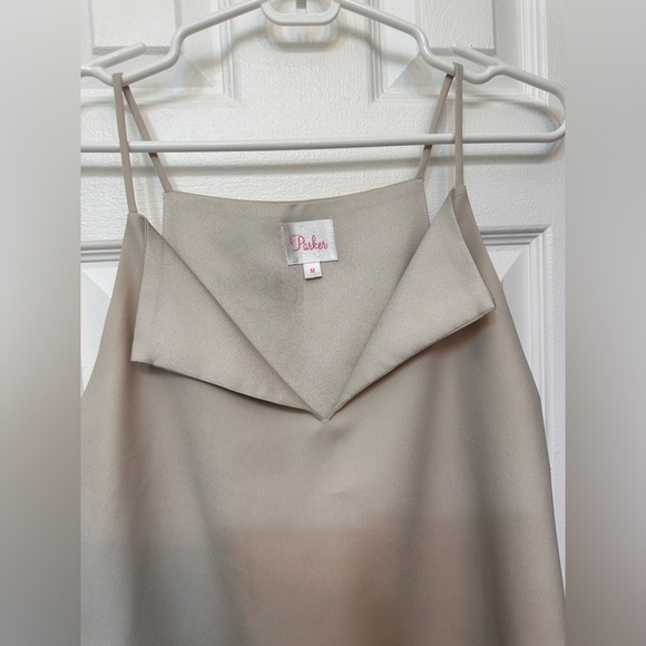 Parker Champagne strappy Sleeveless Top - Picture 4 of 6